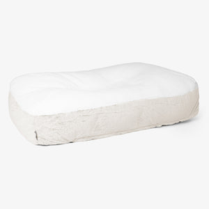 Sloucher XL Koiranpeti - Kanitekoturkis Valkoinen