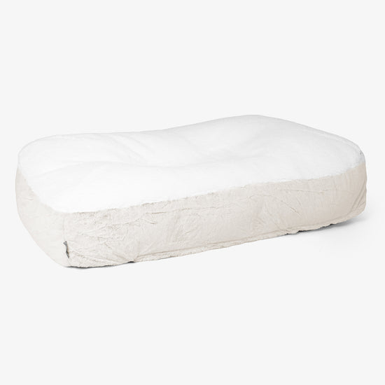 Sloucher XL Koiranpeti - Kanitekoturkis Valkoinen 01