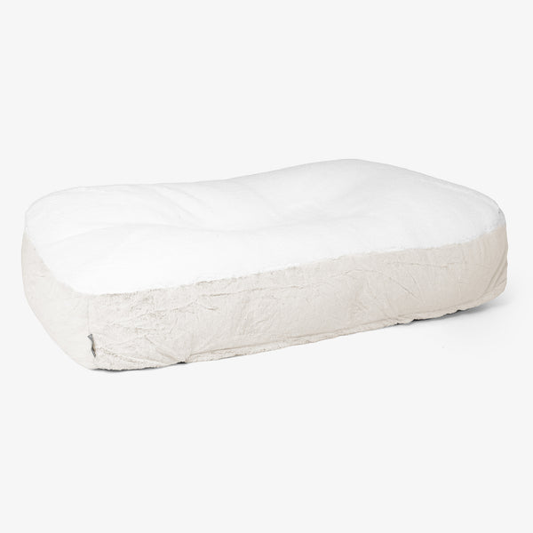 Sloucher XL Koiranpeti - Kanitekoturkis Valkoinen 01