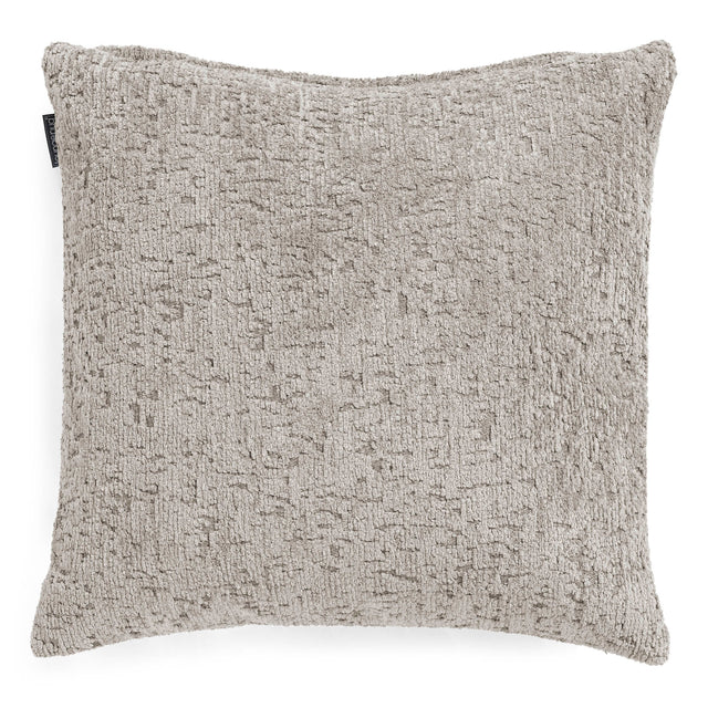 Tyynynsuojus 47 x 47cm - Ylellinen Chenille Harmaa 01