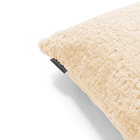Tyynynsuojus 47 x 47cm - Ylellinen Chenille Norsunluu 02