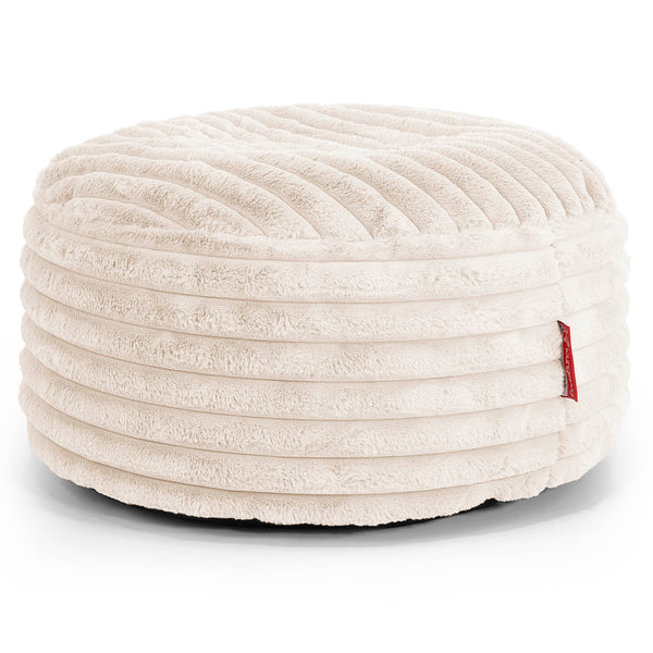 Pyöreä Rahi Vaihtopäällinen - Ultrapehmeä Vakosametti 01