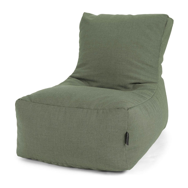 Lounge-Säkkituoli Ulos - Sunbrella Oliivi 01