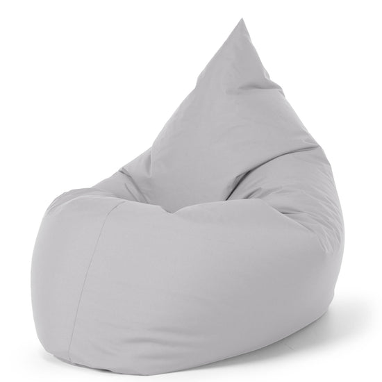 Säkkituoli XXL - Helppohoitoinen Ulkokäyttöön Hopea 02