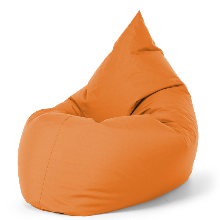 Säkkituoli XXL - Helppohoitoinen Ulkokäyttöön Oranssi 02