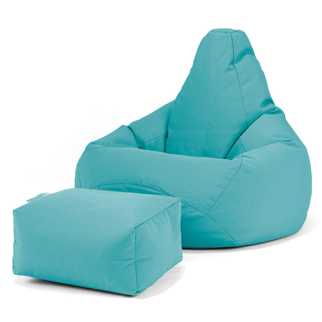 SoleiStorm™ Ultra 2000 h+ Säkkituoli Lepotuoli - Olefin Syaani 01
