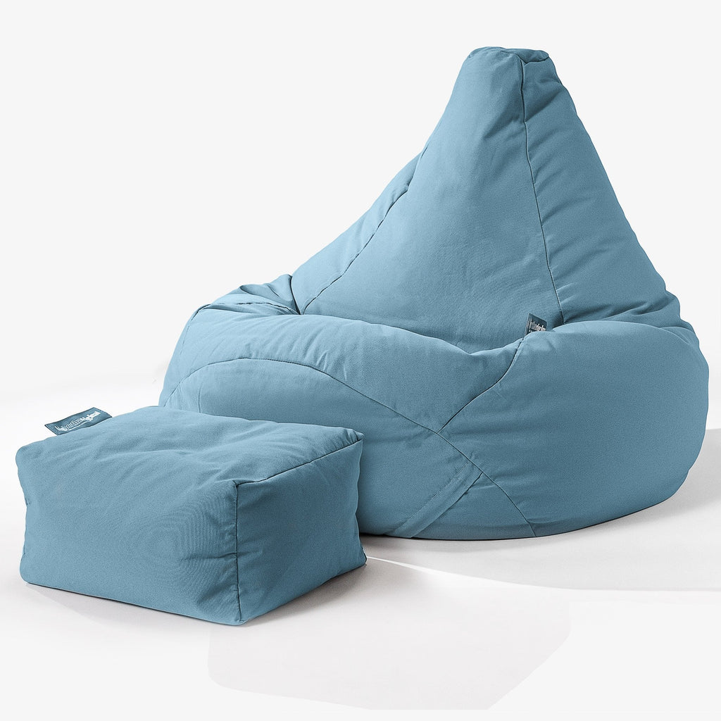 SoleiStorm™ Ultra 2000 h+ Säkkituoli Lepotuoli - Vauva Sininen 01