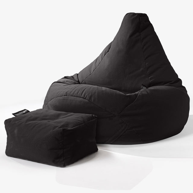 SoleiStorm™ Ultra 2000 h+ Säkkituoli Lepotuoli - Musta 01