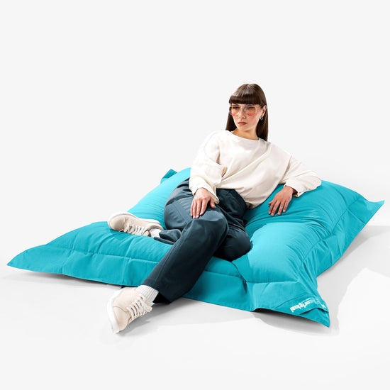 SoleiStorm™ Ultra 2000 h+ Säkkituoli XXL Ulos - Syaani 03