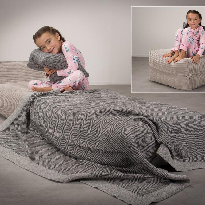 LOUNGE PUG, Avery - Futon-vuodetuoli Yksittäinen - Vakosametti Minkki