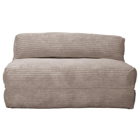 LOUNGE PUG, Avery - Futon-vuodetuoli Kaksinkertainen - Vakosametti Minkki