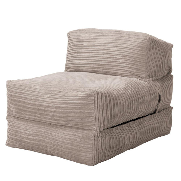 LOUNGE PUG, Avery - Futon-vuodetuoli Yksittäinen - Vakosametti Minkki