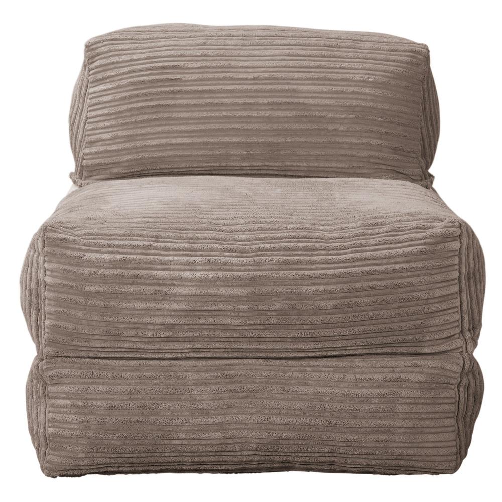 LOUNGE PUG, Avery - Futon-vuodetuoli Yksittäinen - Vakosametti Minkki