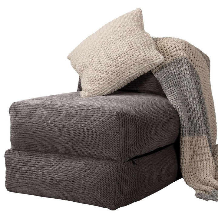 LOUNGE PUG, Avery - Futon-vuodetuoli Yksittäinen - Pompula Hiilen harmaa