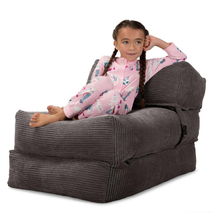 LOUNGE PUG, Avery - Futon-vuodetuoli Yksittäinen - Pompula Hiilen harmaa