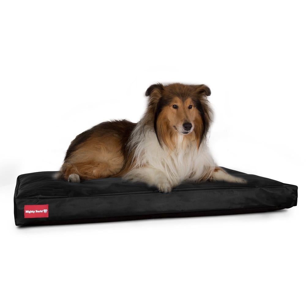 Mighty Bark, The Mattress, Ortopedinen Klassinen Muistivaahtotäytteinen Koiran Sänky, Vedenpitävä Musta