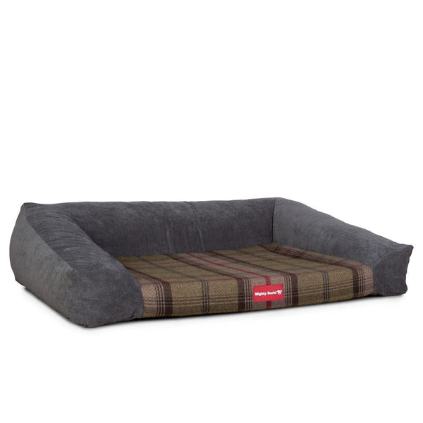 Mighty Bark, The Sofa, Ortopedinen Muistivaahtotäytteinen Koiran Sohvasänky, Tartaania Metsästäjä