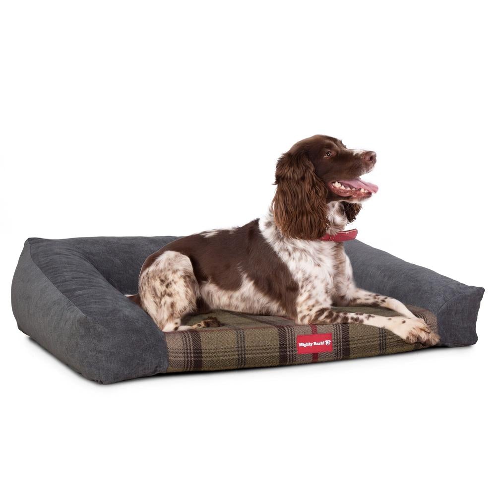 Mighty Bark, The Sofa, Ortopedinen Muistivaahtotäytteinen Koiran Sohvasänky, Tartaania Metsästäjä