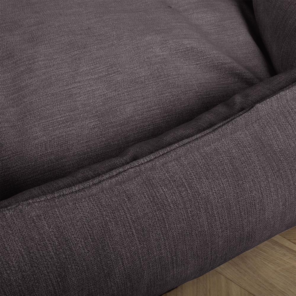 Mighty Bark, The Bench, Ortopedinen Muistivaahtotäytteinen Koiran Sänky, Chenille-kangasta Grafiitti