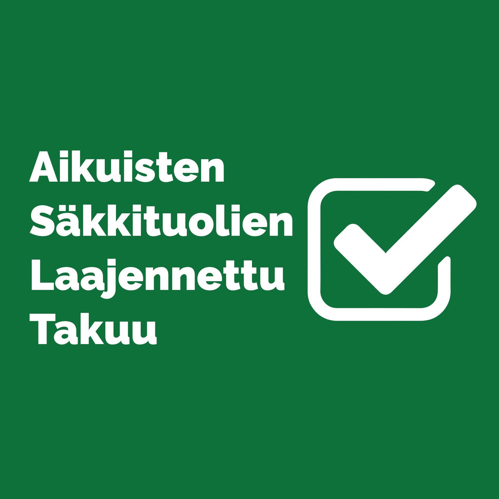 Big Bertha Original, Aikuisten Säkkituolien Laajennettu Takuu