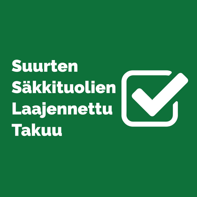 Big Bertha Original, Suurten Säkkituolien Laajennettu Takuu