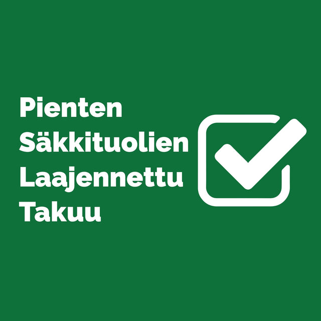 Big Bertha Original, Pienten Säkkituolien Laajennettu Takuu