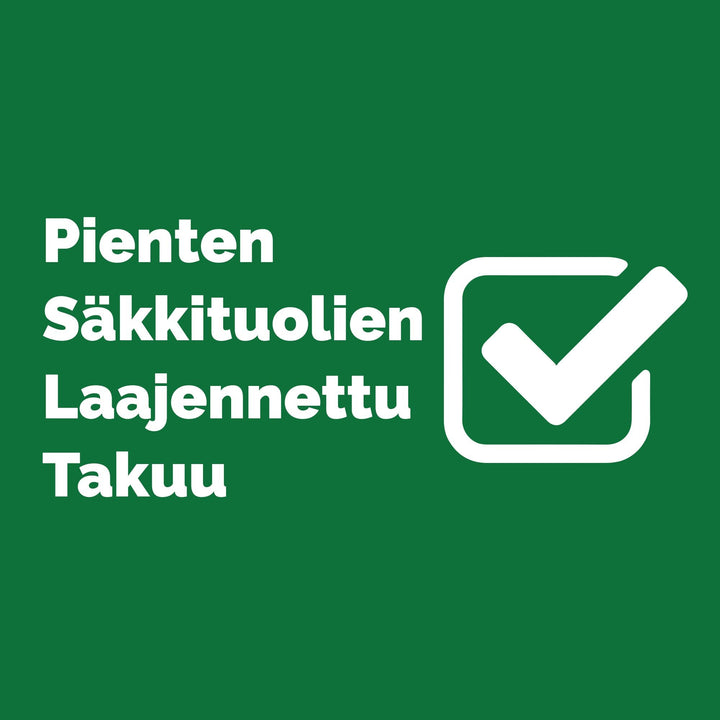 Big Bertha Original, Pienten Säkkituolien Laajennettu Takuu