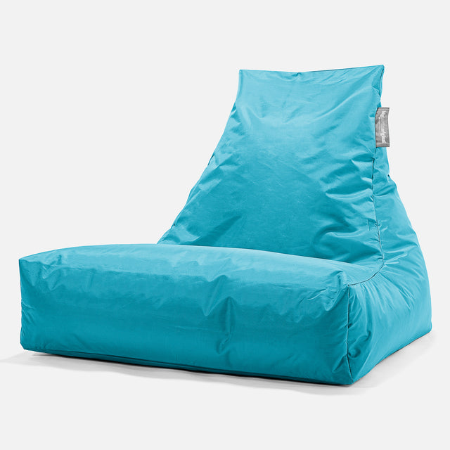 SmartCanvas™ Lounge-Säkkituoli - Syaani 01