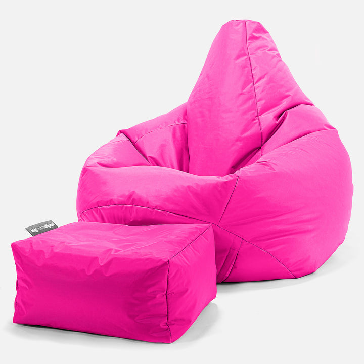 SmartCanvas™ Säkkituoli Lepotuoli - Pinkki 01