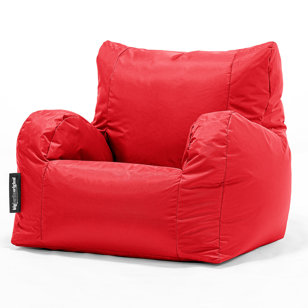 SmartCanvas™ Säkkituoli Nojatuoli - Punainen 01