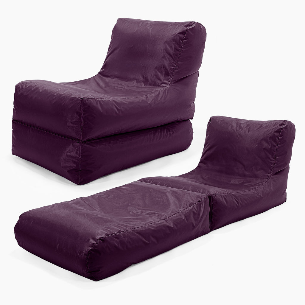 SmartCanvas™ Aurinkotuoli/Säkkituoli - Violetti 01