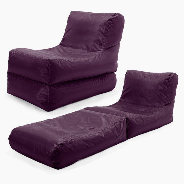 SmartCanvas™ Aurinkotuoli/Säkkituoli - Violetti 01