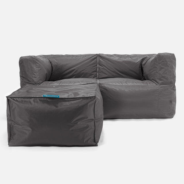 SmartCanvas™ Modulaarinen Säkkituoli 2 kpl - Grafiitti 02