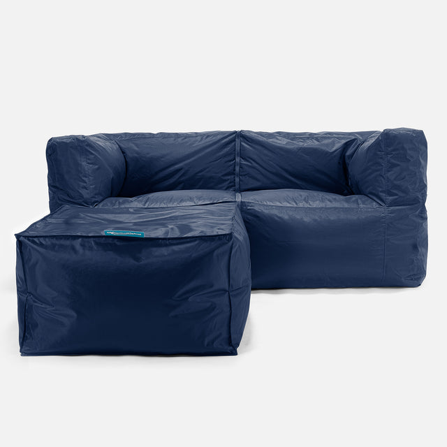 SmartCanvas™ Modulaarinen Säkkituoli 2 kpl - Laivastonsininen 02