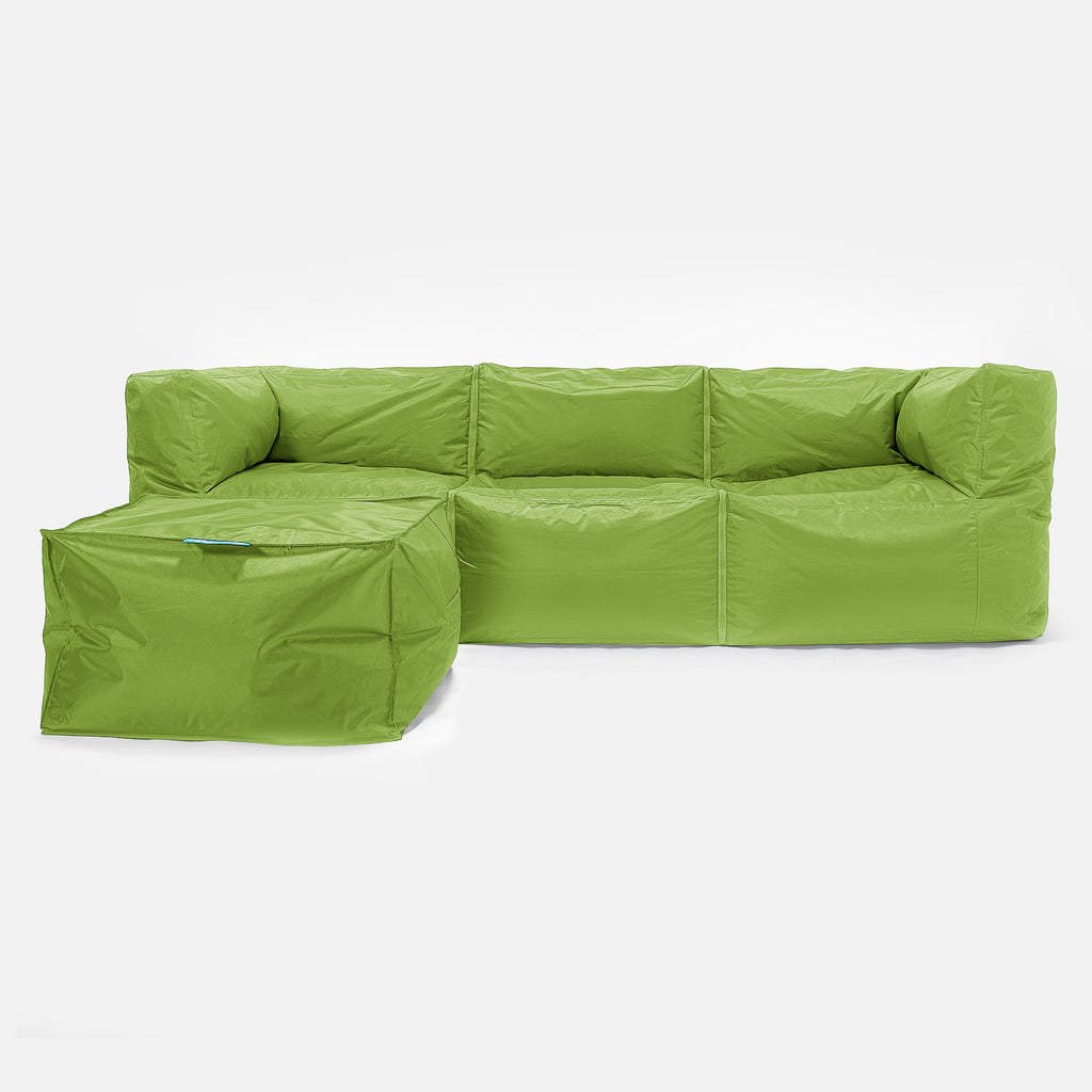 SmartCanvas™ Modulaarinen Säkkituoli 3 kpl - Limetti 02