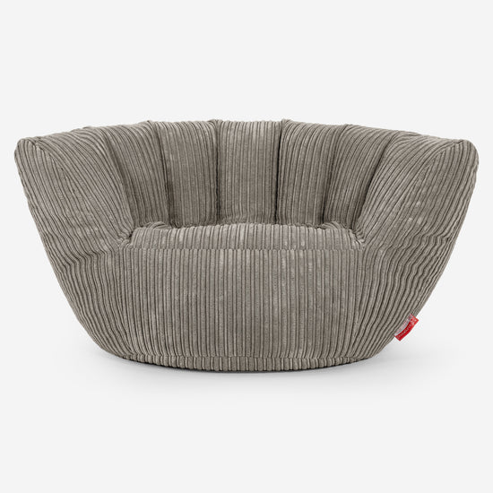 Charles Vintish Säkkituoli - Vakosametti Minkki 02