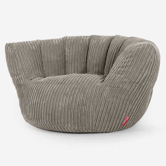 Charles Vintish Säkkituoli - Vakosametti Minkki 01