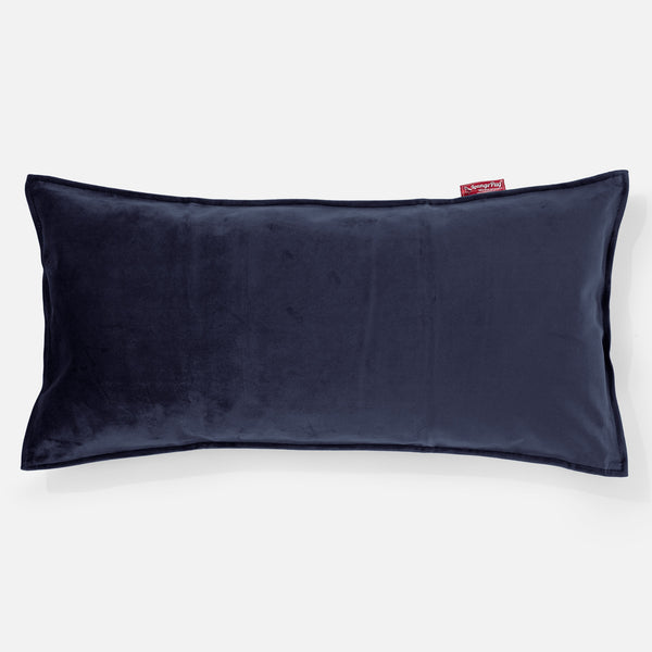 CloudSac 50 Muistivaahtotäytteinen Jättimäinen Tyyny 40 x 80cm - Sametti Laivastonsininen 01