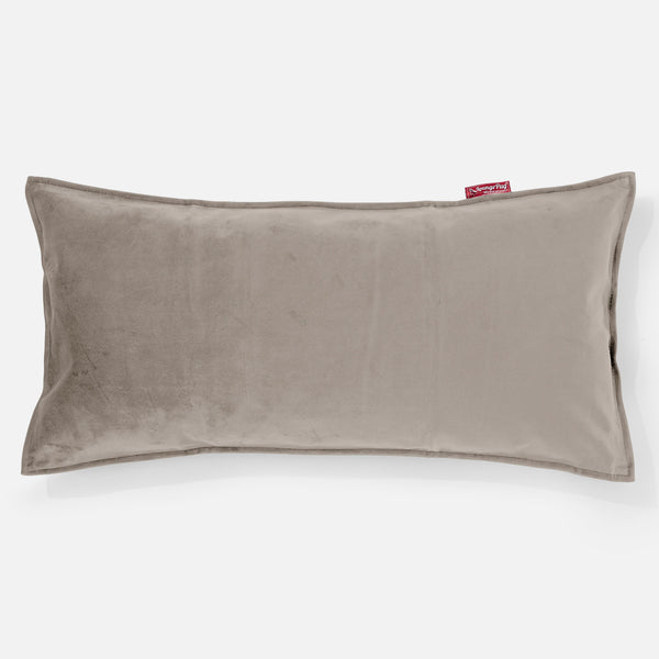 CloudSac 50 Muistivaahtotäytteinen Jättimäinen Tyyny 40 x 80cm - Sametti Minkki 01