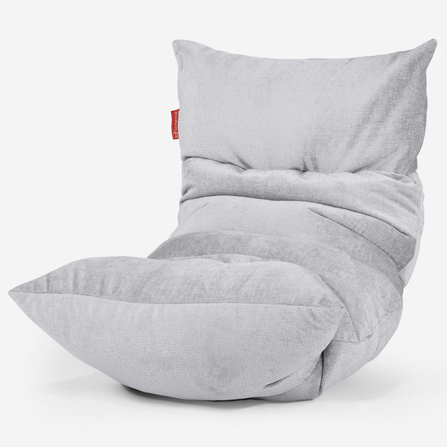 Eva Lounger Säkkituoli - Chenille Harmaa 01