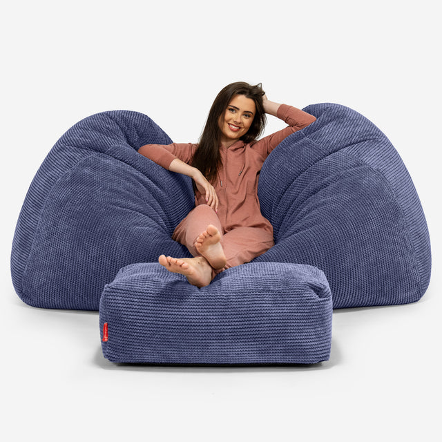 Iso Säkkituoli Sohva - Pompula Violetti 03