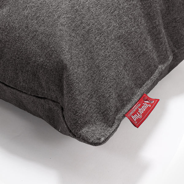 Jättityynynsuojus 70 x 70cm - Interalli-villa Harmaa Fabric Close-up Image