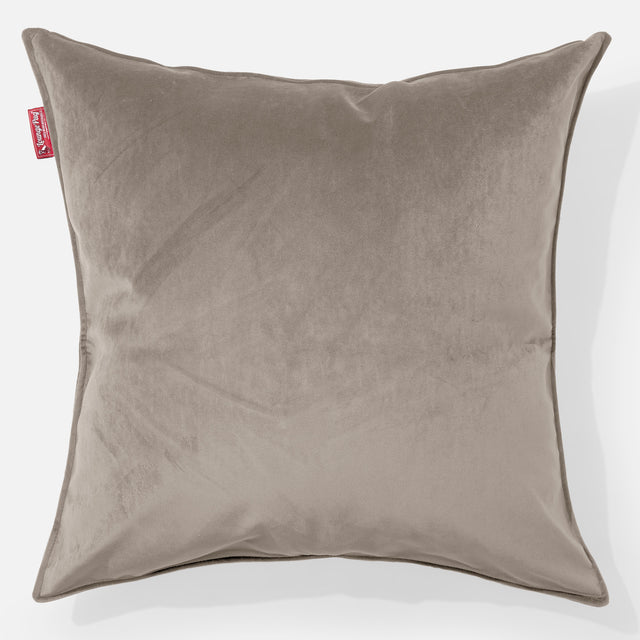 Jättityyny 70 x 70cm - Sametti Minkki 01