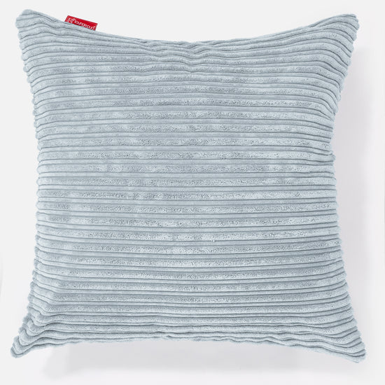 Jättityyny 70 x 70cm - Vakosametti Vauva Sininen 01