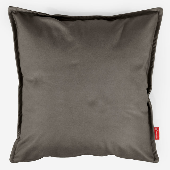 Jättityynynsuojus 70 x 70cm - Vegaaninahka Harmaa 01