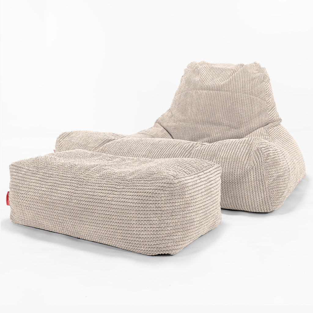 Lounge Säkkituoli Sohva - Pompula Norsunluu 02