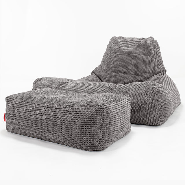 Lounge Säkkituoli Sohva - Pompula Hiilen harmaa 02