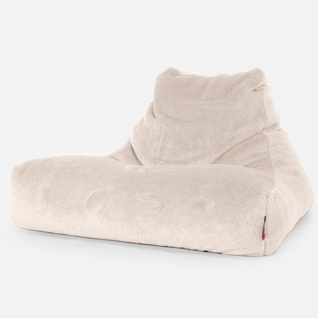 Lounge Säkkituoli Sohva - Teddy-tekoturkis Kerman 01