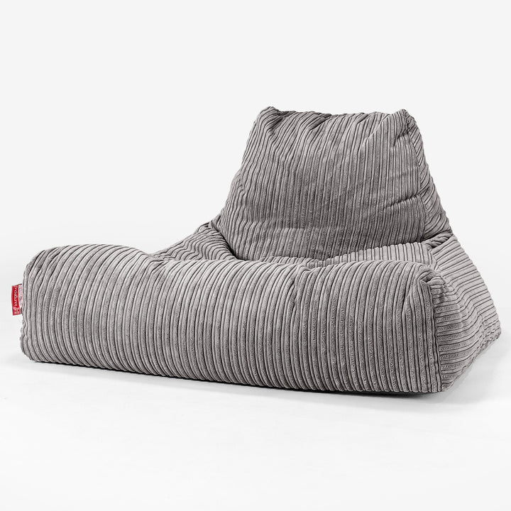 Lounge Säkkituoli Sohva - Vakosametti Grafiitti 01