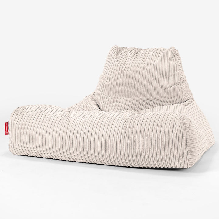 Lounge Säkkituoli Sohva - Vakosametti Norsunluu 01